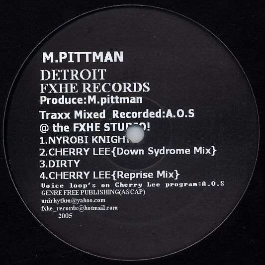 M.Pittman – M. Pittman EP