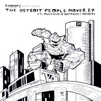 Rhythim Is Rhythim, Infiniti ‎– The Detroit People Mover E.P. (I-Robots Remixes)