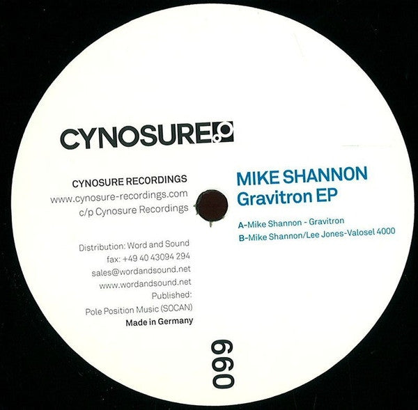 Mike Shannon – Gravitron EP