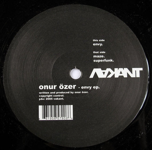 Onur Özer ‎– Envy EP