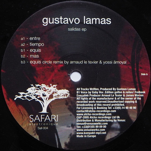 Gustavo Lamas – Salidas EP
