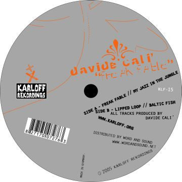 Davide Cali ‎– Freak Fable