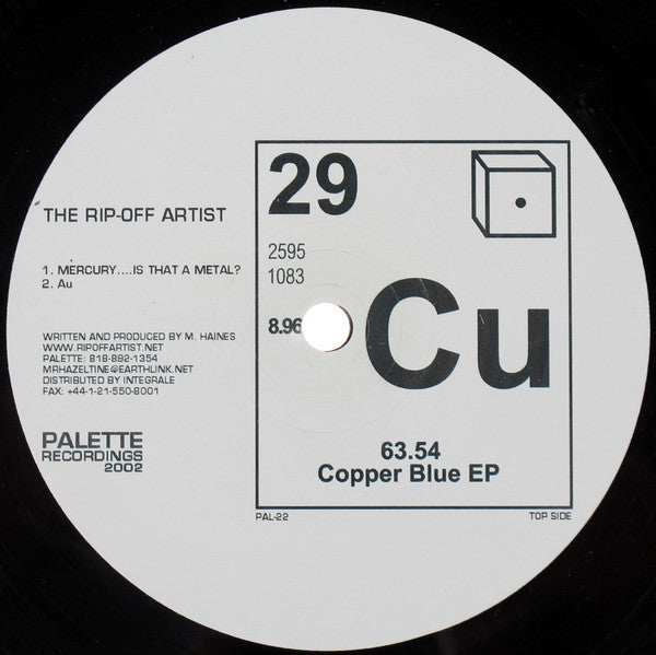 The Rip-Off Artist – Copper Blue EP