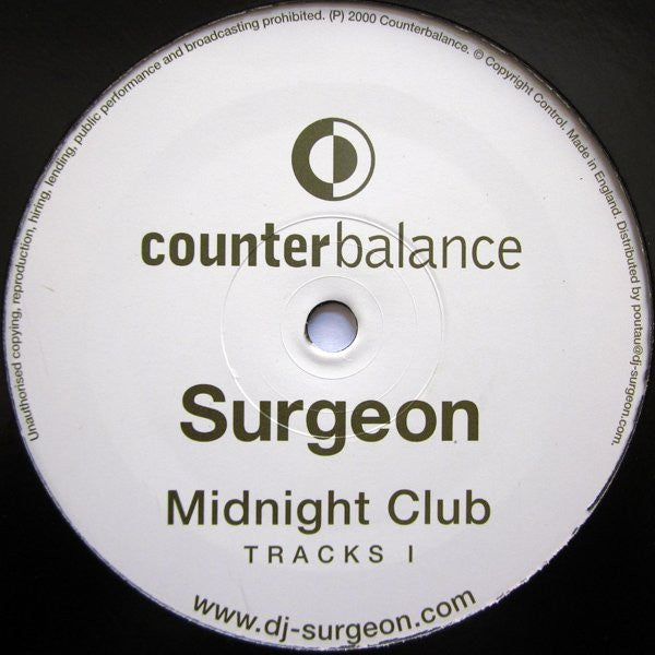 Surgeon – Midnight Club Tracks I