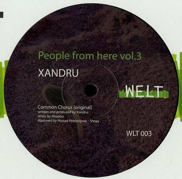 Xandru ‎– People From Here Vol.3 (Rhadoo remix inc.)