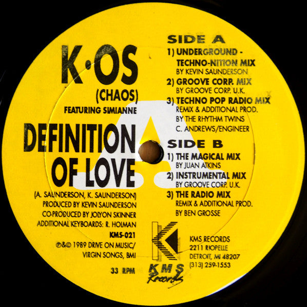 K·OS (Chaos) feat. Simianne – Definition Of Love