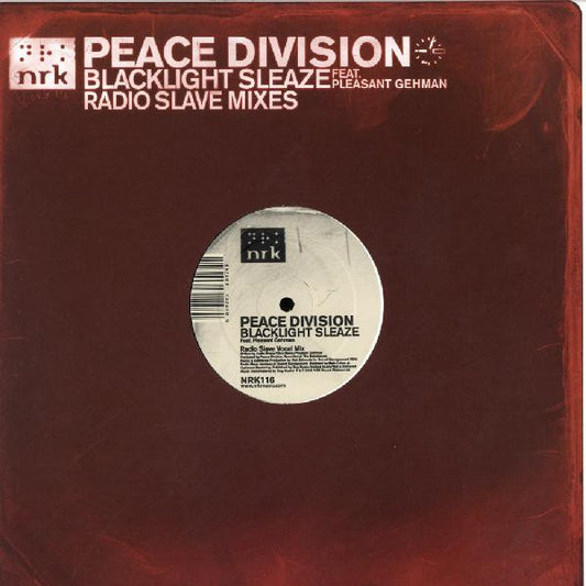 Peace Division feat. Pleasant Gehman – Blacklight Sleaze (Radio Slave Mixes)
