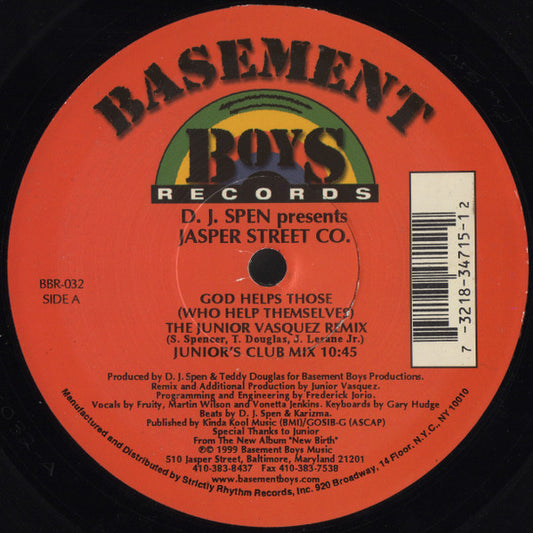 D.J. Spen presents Jasper Street Co. – Remixes