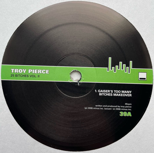Troy Pierce ‎– 25 Bitches Vol. II