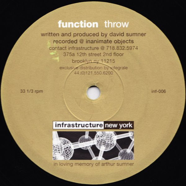 Function / Aural Emote – Throw / Second Thought