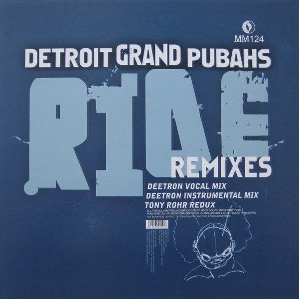 Detroit Grand Pubahs – Ride Remixes