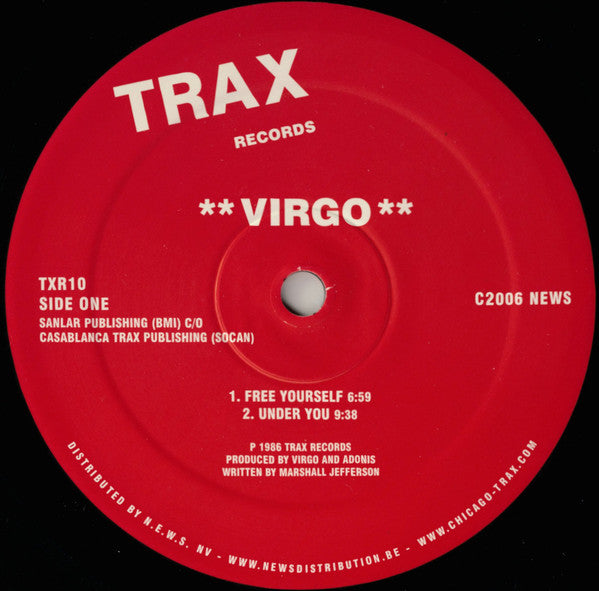 Virgo (Adonis + Marshall Jefferson) – Free Yourself