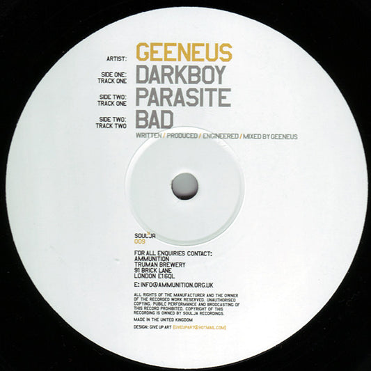 Geeneus ‎– Darkboy