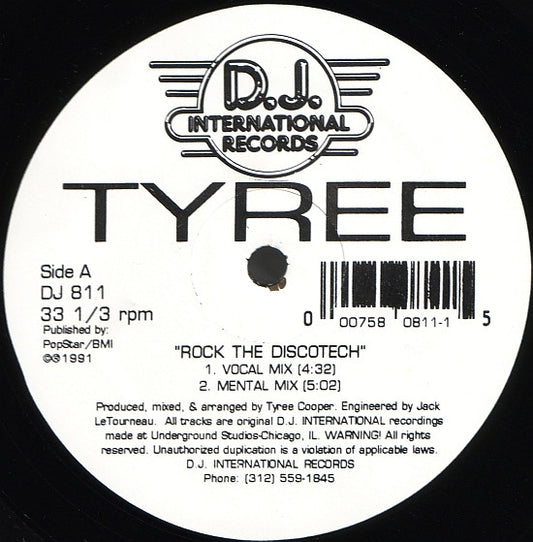 Tyree – Rock The Discotech