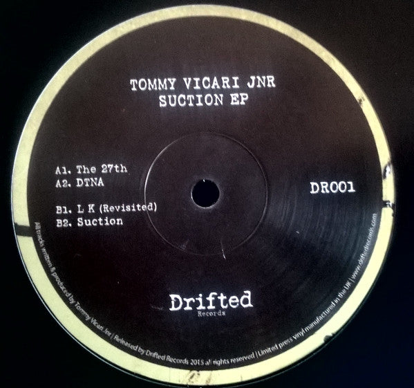 Tommy Vicari Jnr ‎– Suction