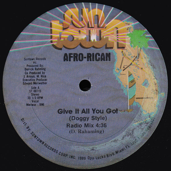 Afro-Rican – Give It All You Got (Doggy Style)