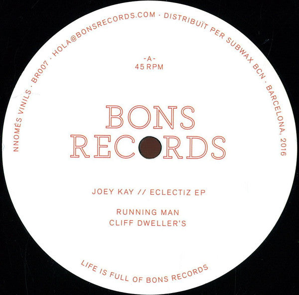 Joey Kay ‎– Eclectiz