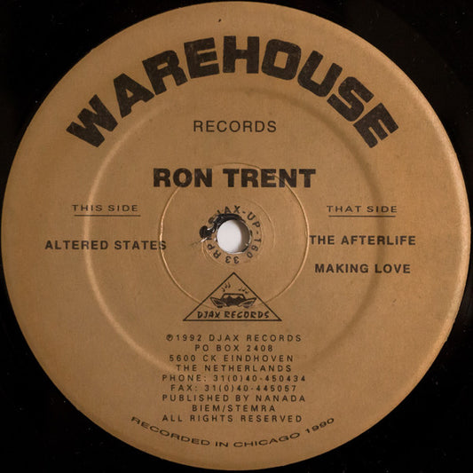 Ron Trent – Altered States / Altered States (The Remixes)