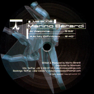 Marino Berardi – Welcome / My Definition