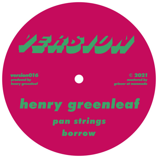 Henry Greenleaf ‎– Rush EP