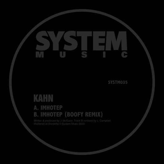 Kahn ‎– Imhotep / Boofy Remix