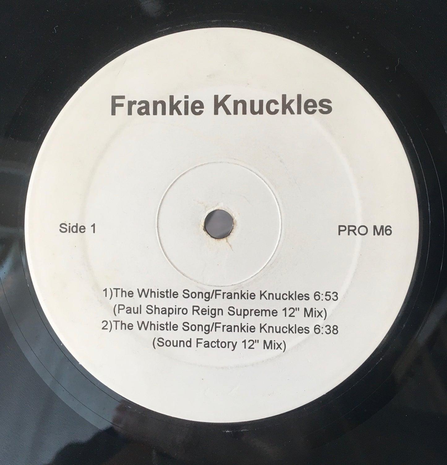 Frankie Knuckles / Grace Under Pressure – The Whistle Song / Make My Day