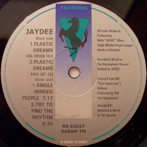 Jaydee – Plastic Dreams