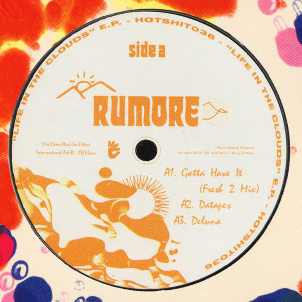 Rumore ‎– Life In The Cloud E.P.