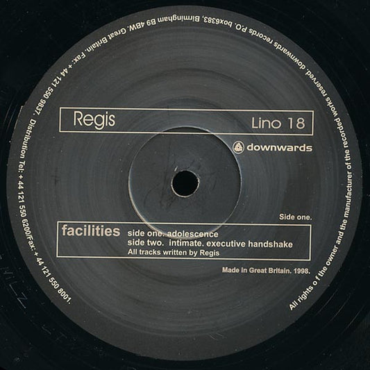 Regis ‎– Facilities