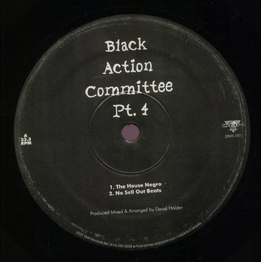 David Holder / Nick Holder – Black Action Committee Pt.