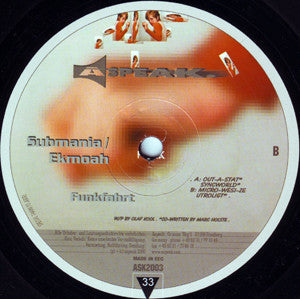 Submania & Ekmoah ‎– Funkfahrt