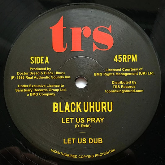 Black Uhuru – Let Us Pray / Dread In The Mountain