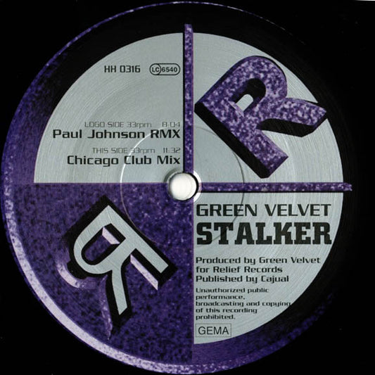 Green Velvet – Stalker (Paul Johnson Rmx inc.)