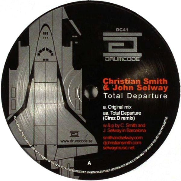 Christian Smith &amp; John Selway ‎– Total Departure