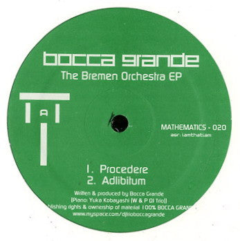 Bocca Grande ‎– The Bremen Orchestra EP