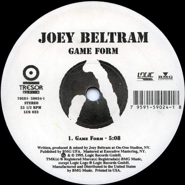 Joey Beltram ‎– Game Form