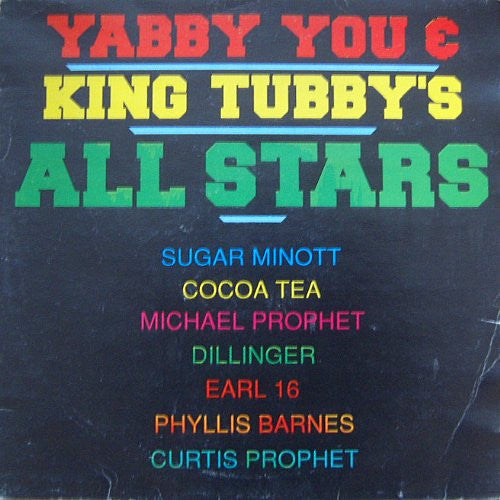 Various ‎– Yabby You &amp; King Tubby's All Stars