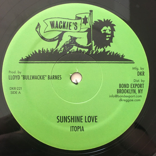 Itopia – Sunshine Love / Keep A Rocking / Get Over