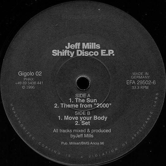 Jeff Mills ‎– Shifty Disco EP