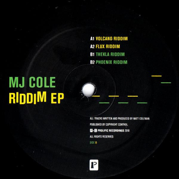MJ Cole – Riddim EP