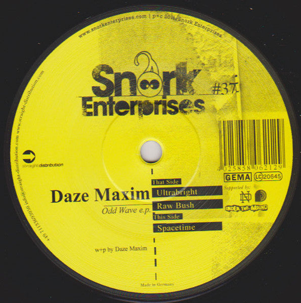 Daze Maxim ‎– Odd Wave EP