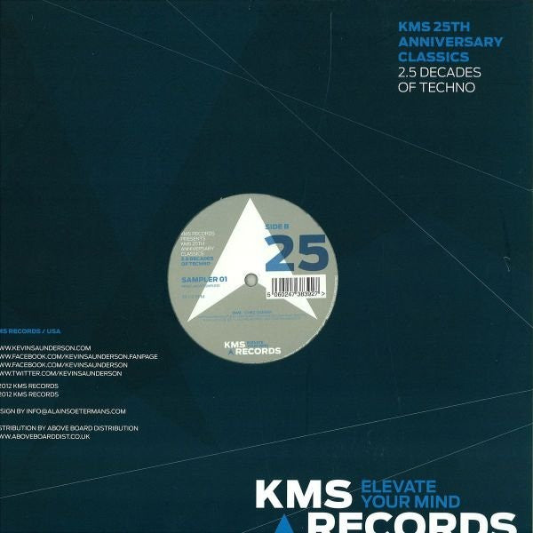 Reese / Chez Damier ‎– KMS 25th Anniversary Classics - Sampler 01