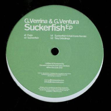 G.Verrina & G.Ventura (aka.Howl Ensemble) ‎– Suckerfish EP (Cristi Cons remix inc.)