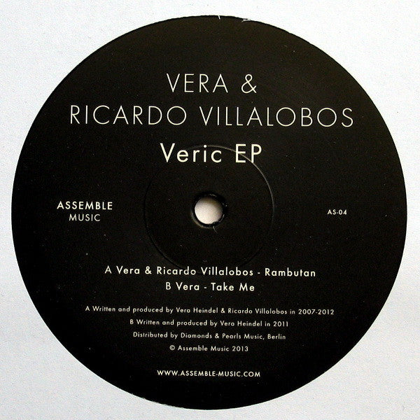 Vera & Ricardo Villalobos – Veric EP