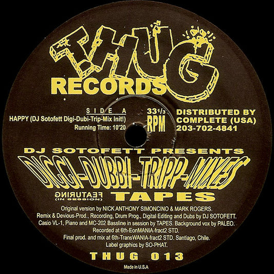 DJ Sotofett presents Diggi-Dubbi-Tripp-Mixes feat. Tapes