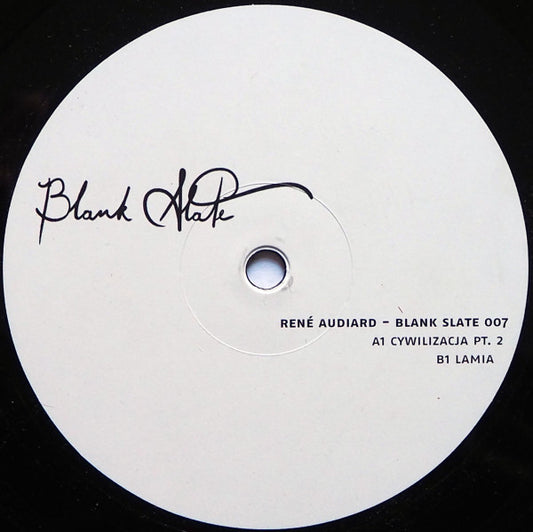 René Audiard ‎– Blank Slate 007