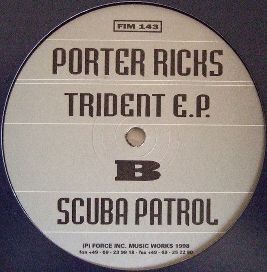 Porter Ricks ‎– Trident E.P.