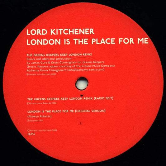 Lord Kitchener ‎– London Is The Place For Me