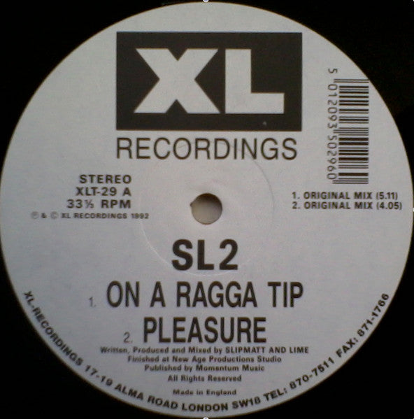 SL2 – On A Ragga Tip