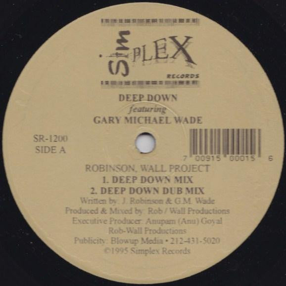 Robinson, Wall Project feat. Gary Michael Wade – Deep Down